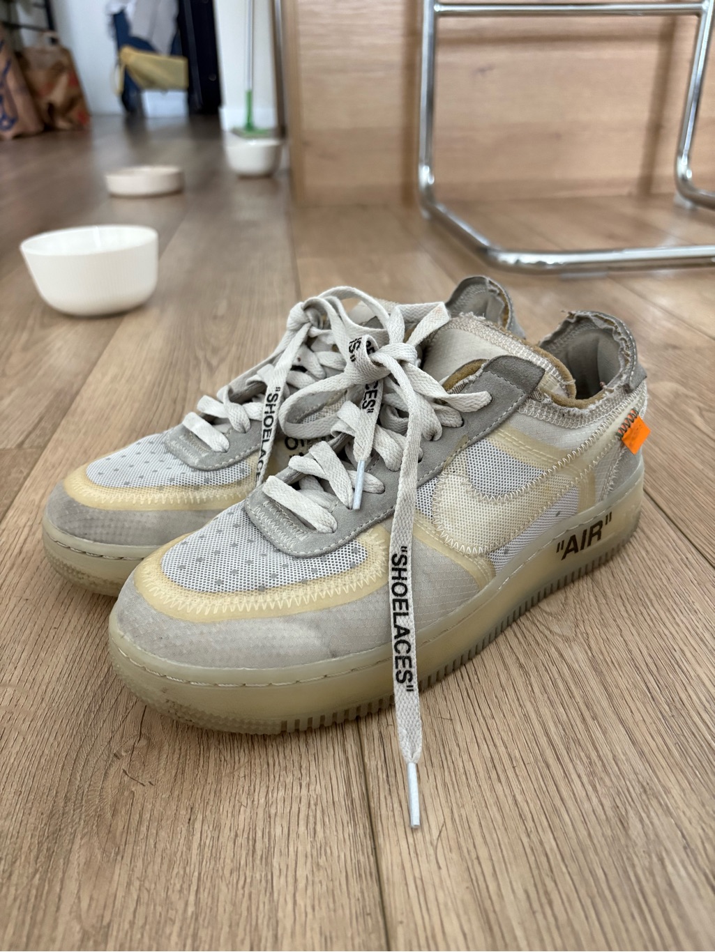 Off-White X Nike Air Force 1 Size 7 Mens
